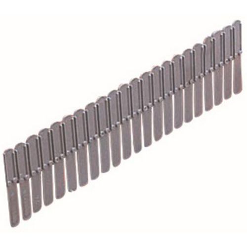 Separatore ritagliabile grigio altezza 190 mm,