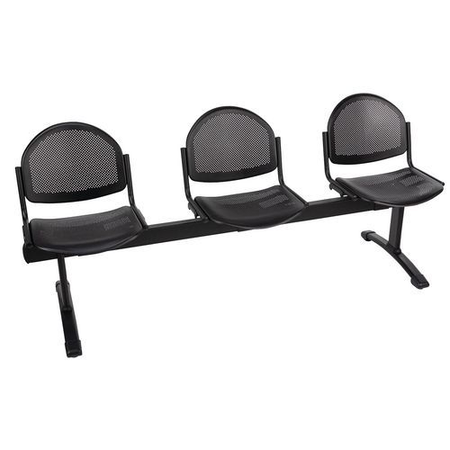 Sedia metallo Su Traversa 3 posti,