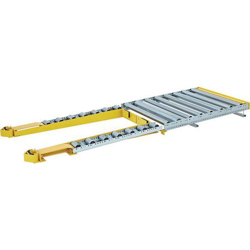 Trasportatore con prelevamento tramite transpallet 800 mm,