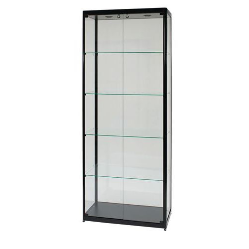 Vetrina espositiva 800x400x2000mm - Nero,
