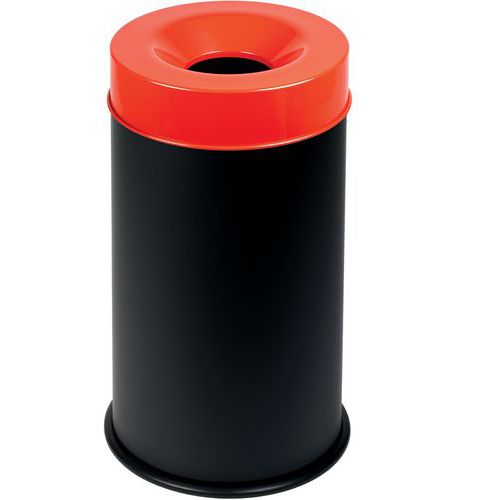 Gettacarte antifuoco - coperchio Rosso,