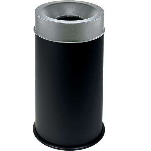 Coperchio Grigio per Gettacarte antifuoco,