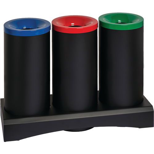 Isola ecologica antifuoco- 3x70lt,