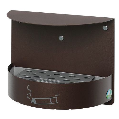 Posacenere da parete marrone,