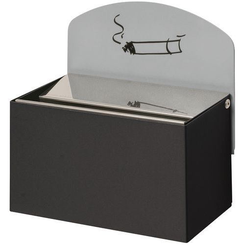 Posacenere 0,4L con pannello antracite,