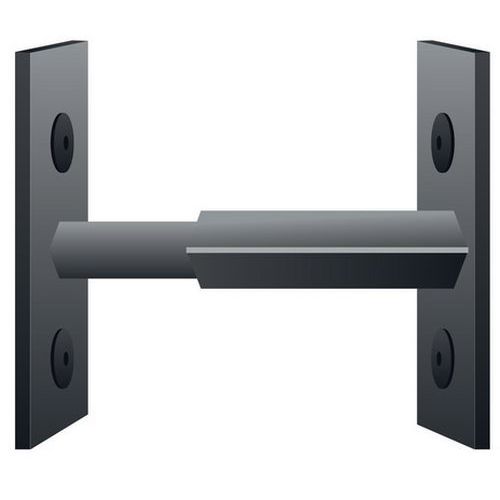 Barra di sicurezza telescopica per finestre-Nera-30 - 55 cm,