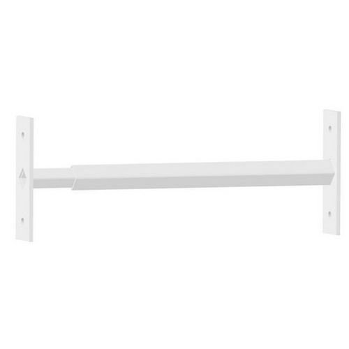 Barra di sicurezza telescopica per finestre-Bianca-30 - 55cm,