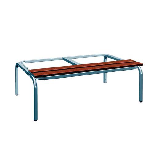 Base A Panca Singola Lung=12 Grigio Chiaro - Finitura Tek,