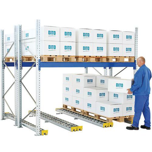 Trasportatore per pallet a rulli L124 mm - Bito,