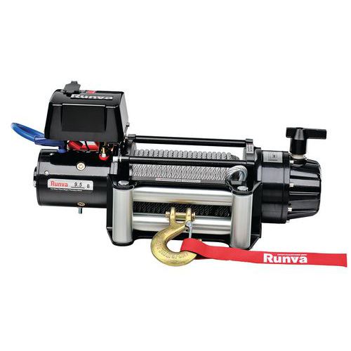 Argano elettrico per veicolo 4x4 - Portata 5670 kg,