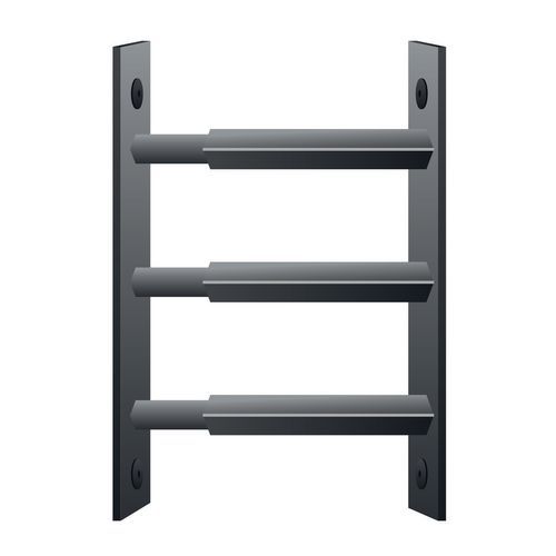 3 barre di sicurezza telescopiche finestre-Grigio-55-103cm,