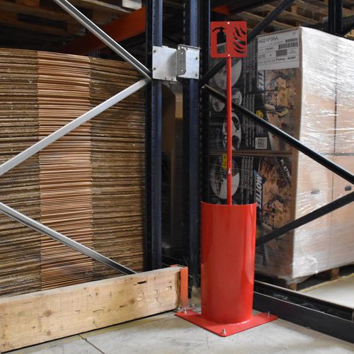 Supporto di protezione per estintore - Mottez,