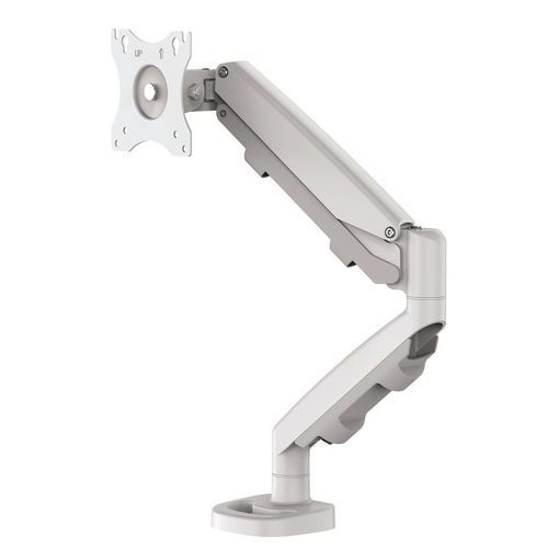 Braccio porta schermo semplice Eppa - Bianco,