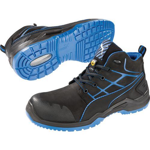 Calzature anti-infortunistiche Krypton Blue Mid S3 ESD SRC T44,