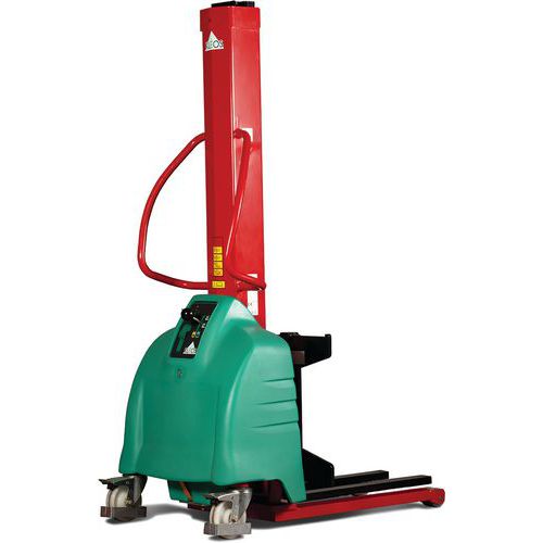 Carrello elevatore Kleos portata 1000 kg senza accessori, sollevamento elettrico,