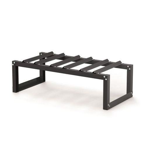 Telaio Portafusti 2 fusti 200L Ral7016 NON SOVRAPPONIBILE,