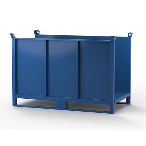 Pedana Porta Stoffe 1500X800X800+120+60 Blu RAL 5010,