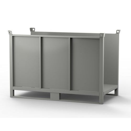 Pedana Porta Stoffe 1500X1000X800+120+60 Grigio RAL 7000,