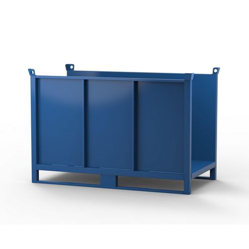 Pedana Porta Stoffe 1500X1000X800+120+60 Blu RAL 5010,