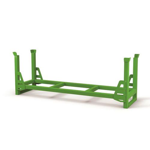 Pallet Porta Barre 2000X560X500+120+60 Vedre RAL 6018,