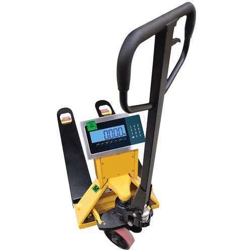 Transpallet pesatore certificato metrologia legale - Portata 2000 kg - B3C,