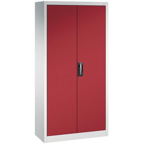 Armadio portautensili - 1950x930x400 mm - Rosso,