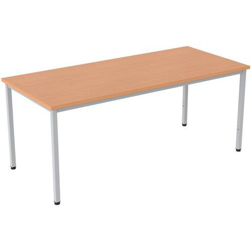 Tavolo 4 gambe l180 rovere Confort 2,