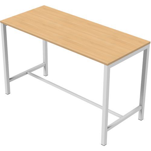 Tavolo per riunioni alto 180x110cm - Acero,