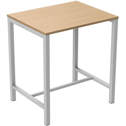 Tavolo per riunioni alto 100x110cm - Acero,
