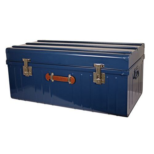 Cassetta grande capacità con coperchio bombato - 225L - Blu,