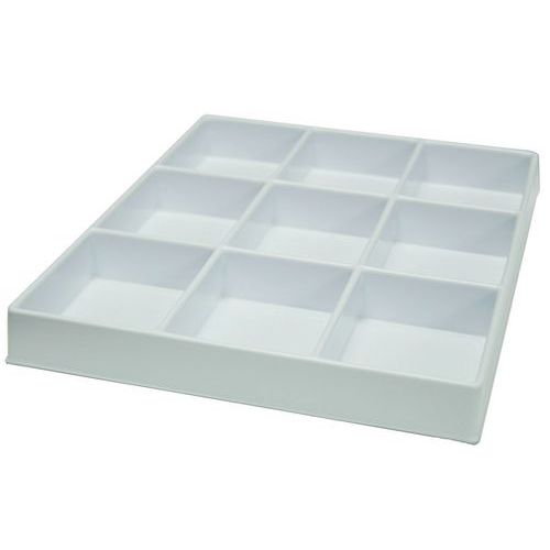 Divisori fessurati 9 scomparti per modulo GM,