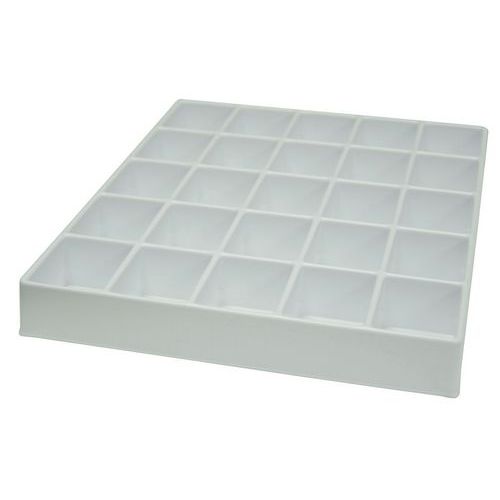 Divisori fessurati 25 scomparti per modulo GM,