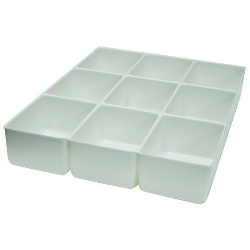 Divisori fessurati 9 scomparti per modulo XM,