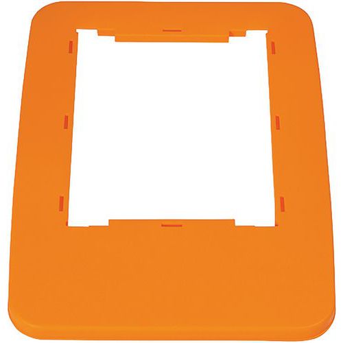 Telaio arancione porta pattumiera - 60 e 80 L,