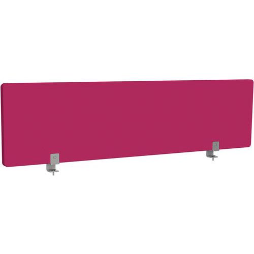 Schermo di separazione KE tessuto acustico Peonia A42xL160,