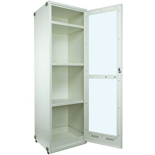 Armadio da laboratorio 1 anta vetrata,