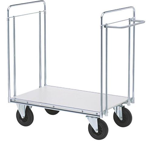Carrello con piattaforma 400 MOD55 1000X700 2 montanti,