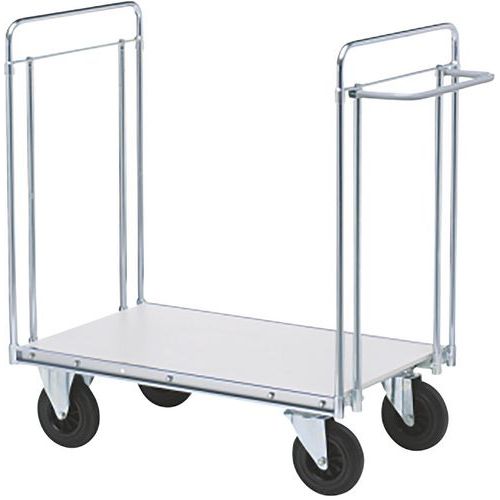 Carrello con piattaforma 400 MOD55 2000X800 2 montanti,