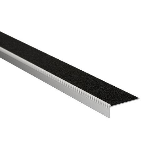 Nc5aml/3m angolare gradino nero largo in minerale 62x30mm,