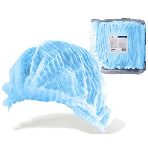 Cuffia monouso blu per il settore alimentare HACCP,