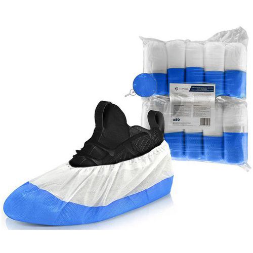 Copriscarpe bimateriale PP/CPE alta resistenza-Taglia unica,