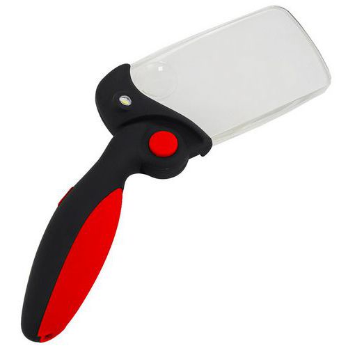 Lente d'ingrandimento x6 con illuminazione a led-Velamp,