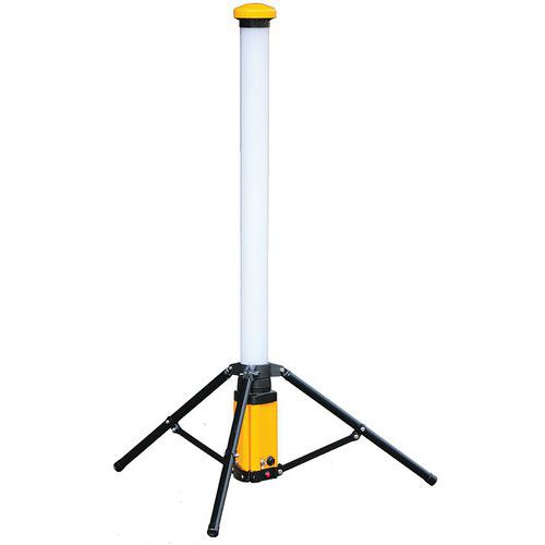 Lampada a led ricaricabile 54W 360° su treppiedi,