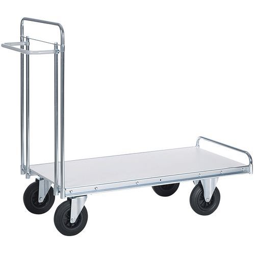 Carrello per carichi pesanti - 1 ripiano - 1200x600mm - 500kg,