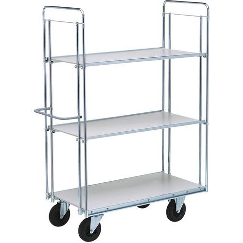 Carrello alto - 3 ripiani 1000X600mm - Portata 500 kg,