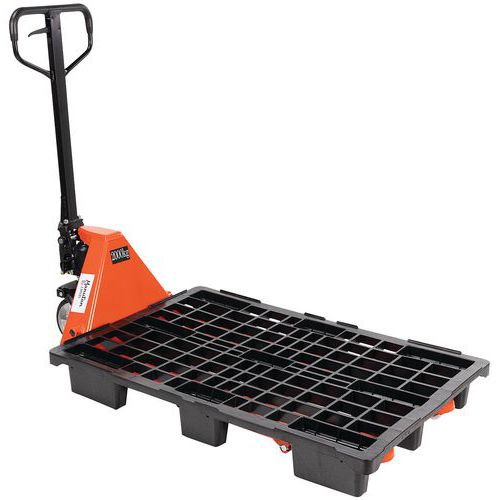 Transpallet manuale 2 T+30 pallet 1200mm-Manutan Expert,