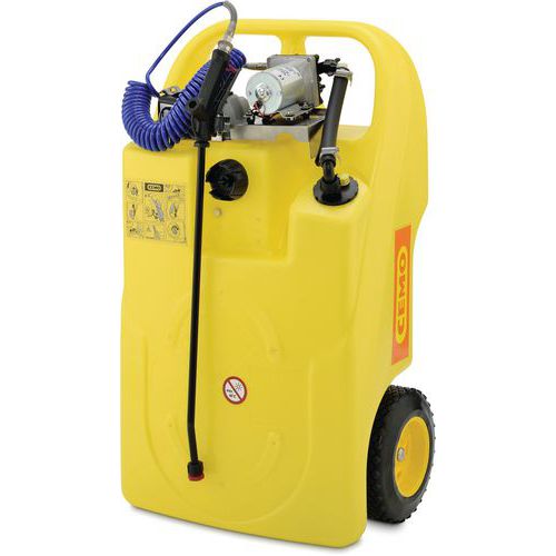 Scioglineve portatile su rotelle 60 litri,