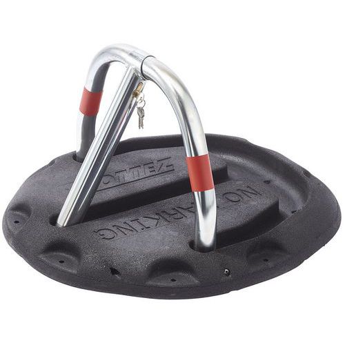 Barriera per parcheggio base autoportante in gomma - Mottez,