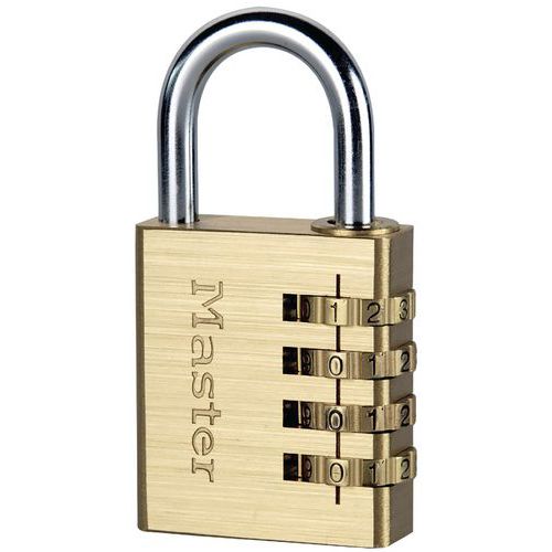 master lock lucchetto a combinazione masterlock - combinazione a 4 cifre donna