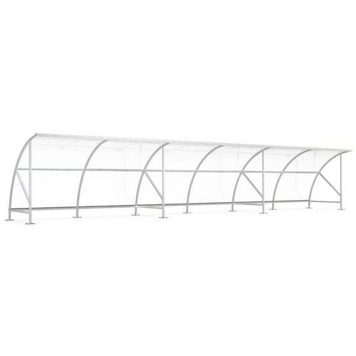 Riparo per biciclette Bamberg B1/12 acciaio galvanizzato,